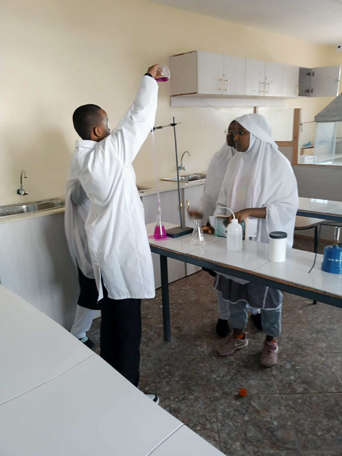 Chemistry titration practical